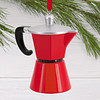 Hallmark Ornament I  Coffee Moka Pot
