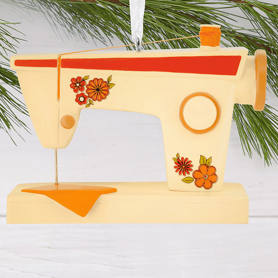 Hallmark Ornament I Sewing Machine