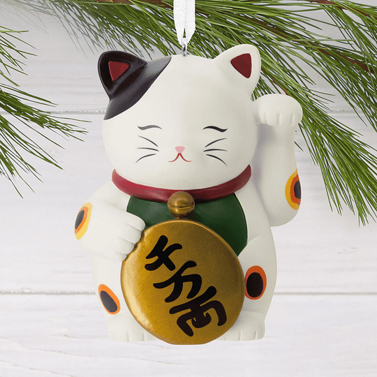 Hallmark Ornament I Lucky Cat