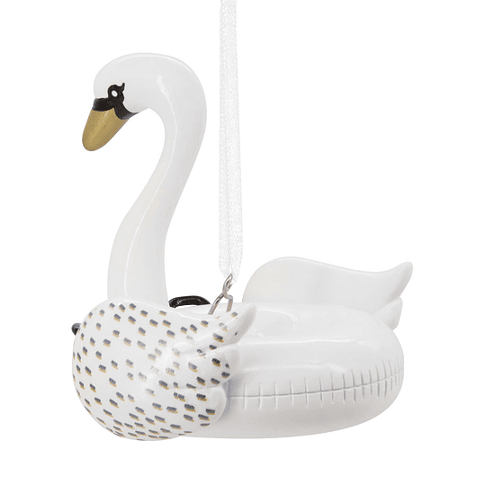 Hallmark Ornament I Swan Pool Float