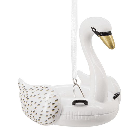 Hallmark Ornament I Swan Pool Float