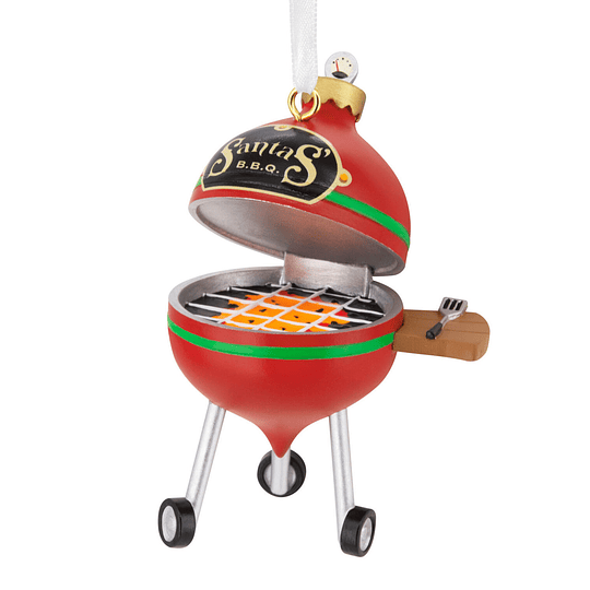 Hallmark Ornament I Santa's BBQ Grill