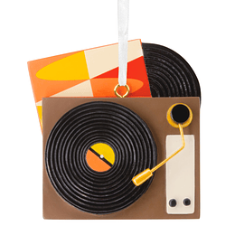 Hallmark Ornament I Record Player