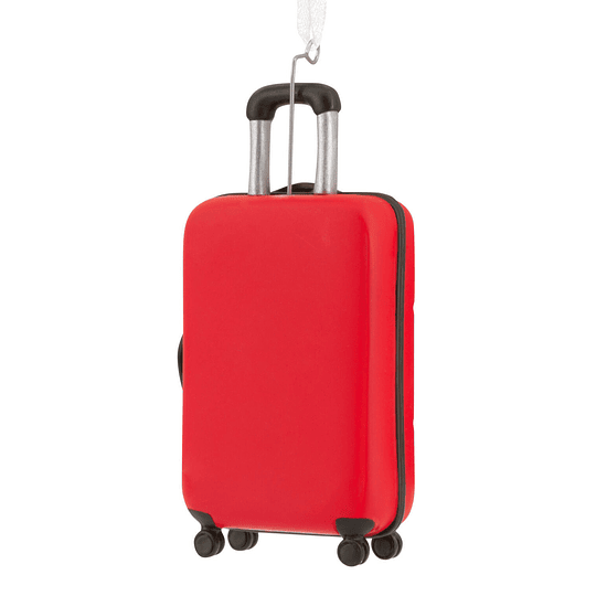 Hallmark Ornament I Rolling Suitcase