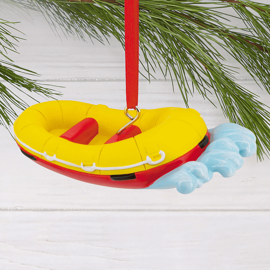 Hallmark Ornament I Inflatable Raft
