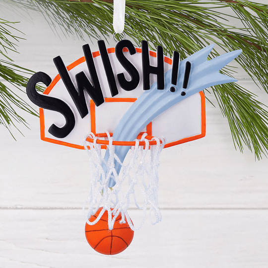 Hallmark Ornament I Swish Basketball