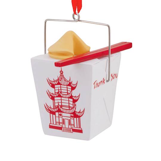 Hallmark Ornament I Takeout Food Box