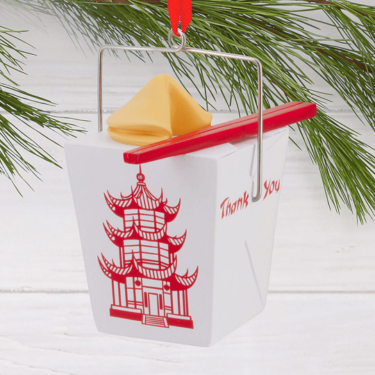 Hallmark Ornament I Takeout Food Box