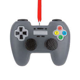 Hallmark Ornament I Black Video Game Controller