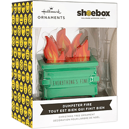 Hallmark Ornament I Dumpster Fire