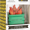 Hallmark Ornament I Dumpster Fire