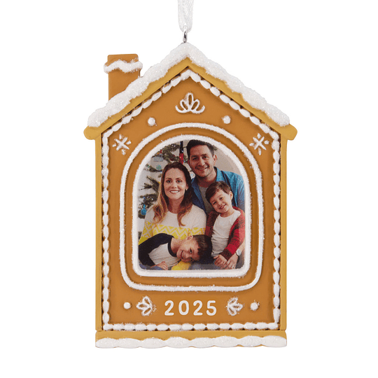 Hallmark Ornaments I Gingerbread House 2025 Photo Frame