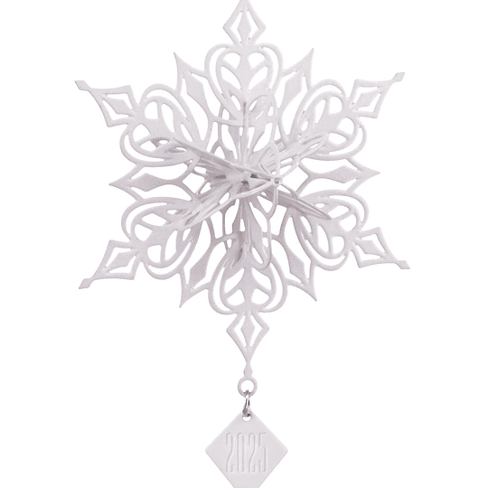 Hallmark Ornament I Dimensional Snowflake 2025 Metal