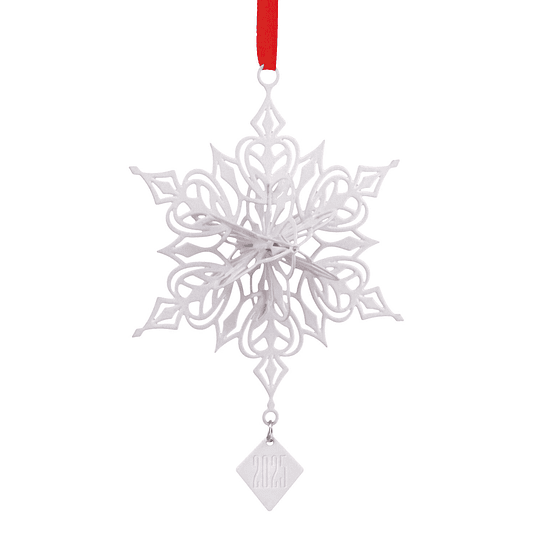 Hallmark Ornament I Dimensional Snowflake 2025 Metal