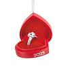 Hallmark Ornament I Engagement Ring in Red Box 2025