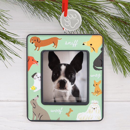 Hallmark Ornament I Cute Pups Photo Frame