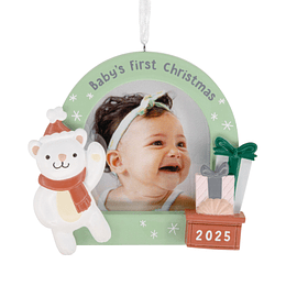 Hallmark Ornament I Baby's First Christmas 2025