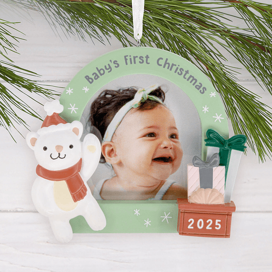 Hallmark Ornament I Baby's First Christmas 2025
