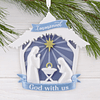 Hallmark Ornament I Modern Nativity Religious
