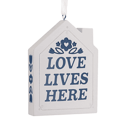 Hallmark Ornament I Love Lives Here House