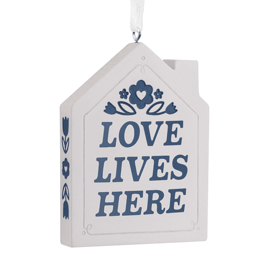 Hallmark Ornament I Love Lives Here House