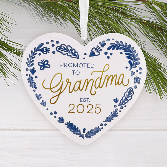 Hallmark Ornament I Promoted to Grandma 2025