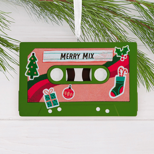 Hallmark Ornament I Merry Mixtape