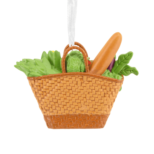 Hallmark Ornament I Farmer's Market Basket
