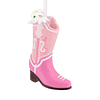 Hallmark Ornament I Pink Cowboy Boot