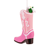 Hallmark Ornament I Pink Cowboy Boot
