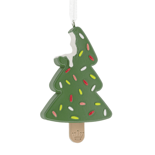 Hallmark Ornament I Christmas Tree Ice Cream Bar