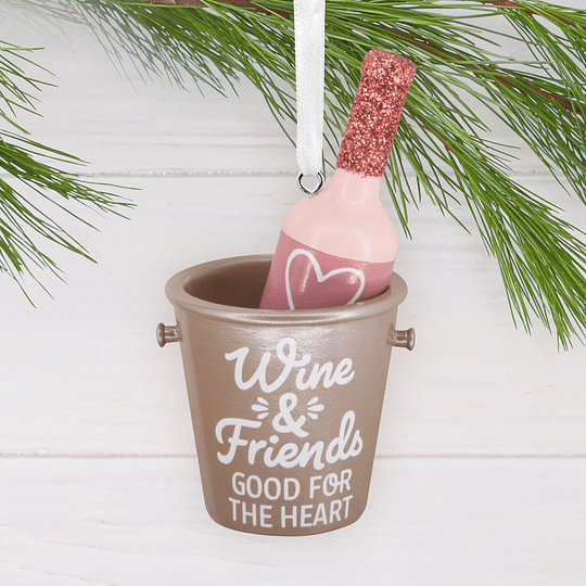 Hallmark Ornament I Wine and Friends