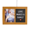 Hallmark Ornament I Love Makes a Family Letter Board Photo Frame