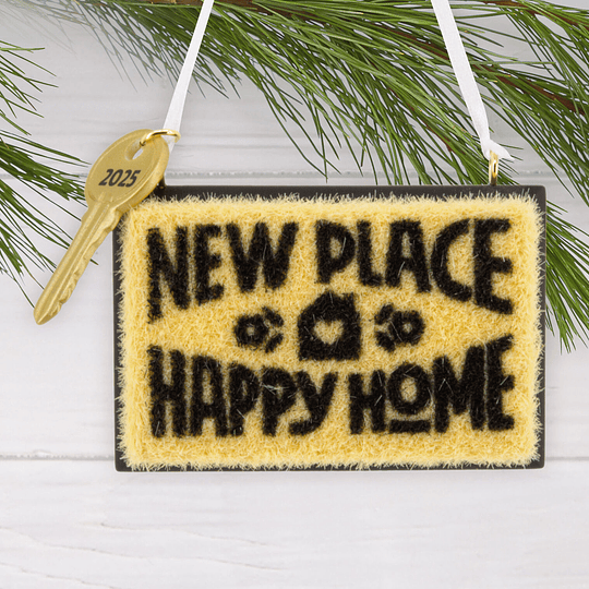 Hallmark Ornament I New Home Doormat 2025