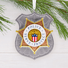 Hallmark Ornament I Police Badge