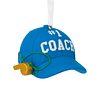 Hallmark Ornament I #1 Coach Hat