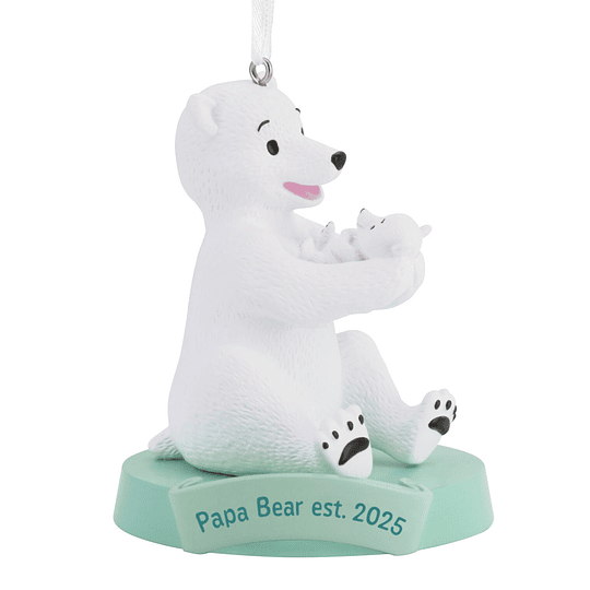 Hallmark Ornament I Papa Bear New Dad 2025