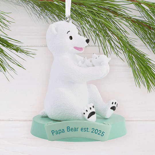 Hallmark Ornament I Papa Bear New Dad 2025