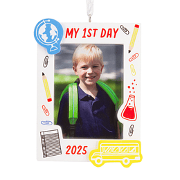 Hallmark Ornament I My First Day School 2025