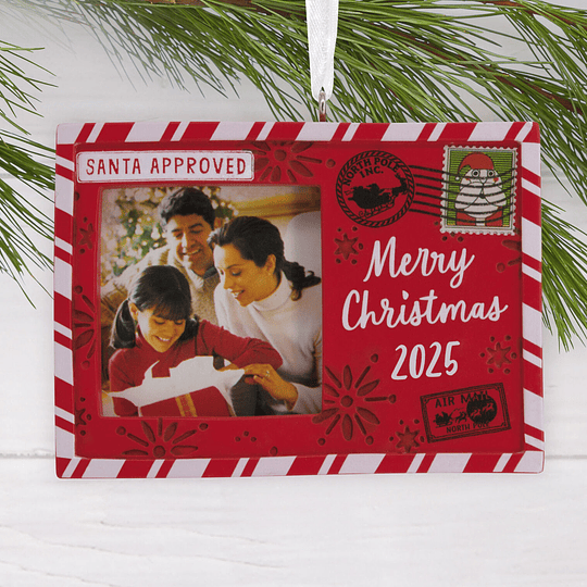 Hallmark Ornament I Holiday Postcard 2025 Photo Frame