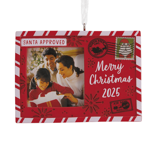 Hallmark Ornament I Holiday Postcard 2025 Photo Frame