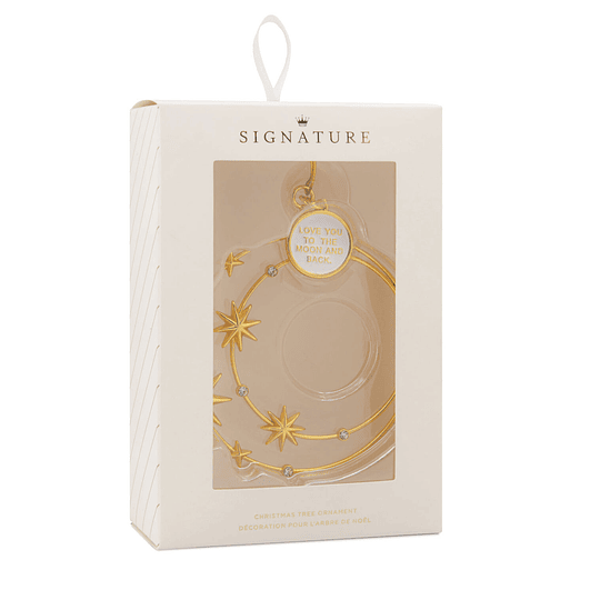 Hallmark Ornament I Signature Love You to the Moon Constellation Metal