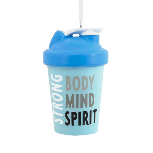Hallmark Ornament I Fitness Shaker Bottle