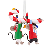 Hallmark Ornament I Mice Carrying Candy Cane