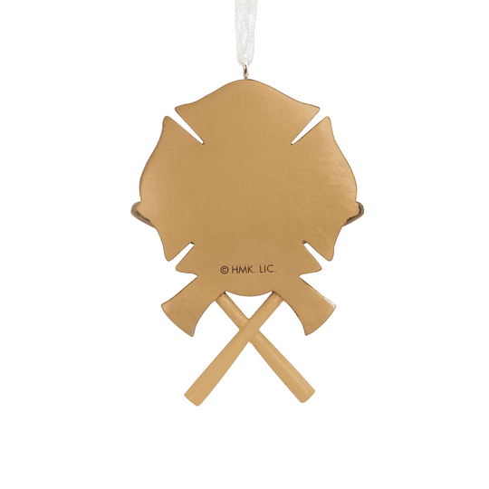 Hallmark Ornament I Fire and Rescue Emblem