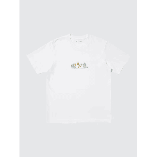 Preventa Polera Uniqlo Pokemon 30th anniversary - Starters - Tallas Japonesas