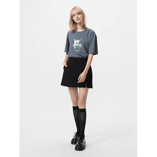 Preventa Polera Uniqlo Pokemon 30th anniversary - Gengar - Tallas Japonesas