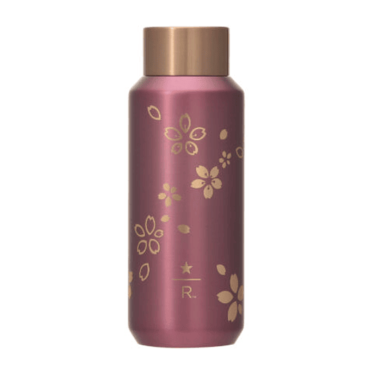 Preventa Starbucks Reserve | Sakura 2026 | Stainless Steel Bottle Ruby Pink Sakura 355ml 　
