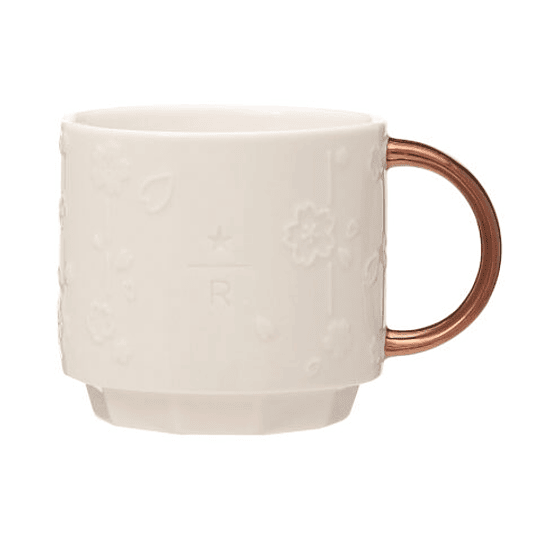 Preventa Starbucks Reserve | Sakura 2026 | Mug Cask Handle Copper Color 355ML　