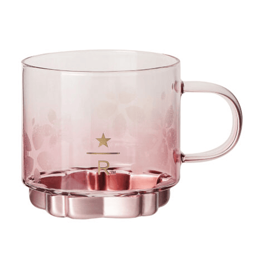 Preventa Starbucks Reserve | Sakura 2026 | Glass Mug Pink Bottom 355ML